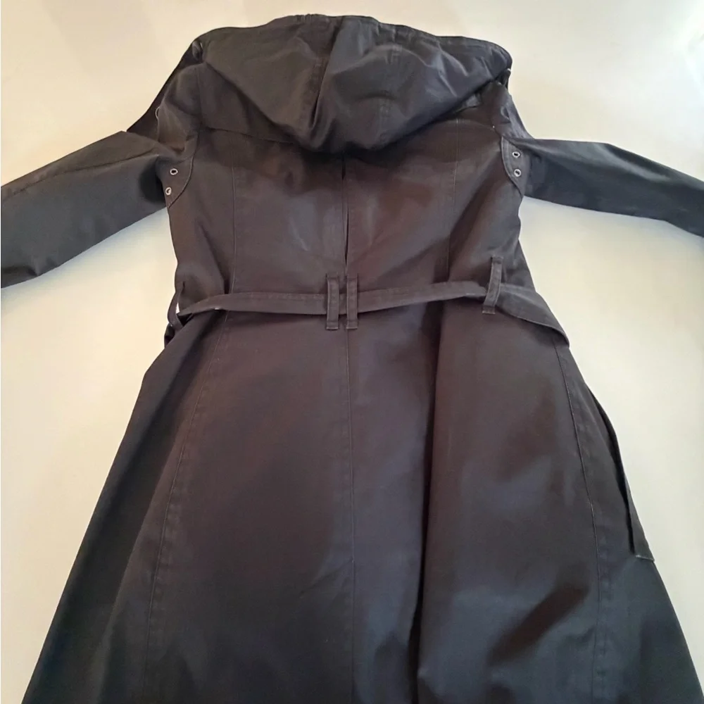 Burberry Dark Trench Coat for Women - Picture 6 of 8